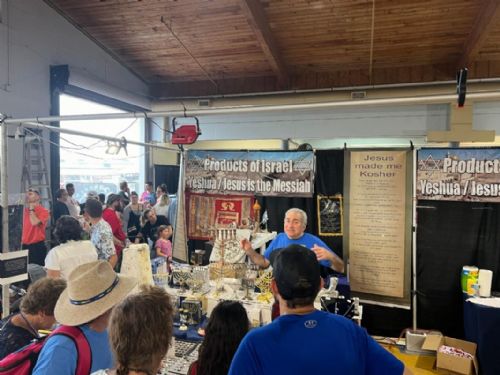 Interesting Jewish Encounters we have had at our booth - Part 4