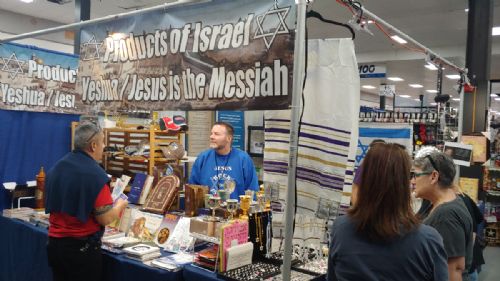 Interesting Jewish Encounters we have had at our booth